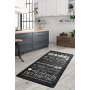 Conceptum Hypnose Tepih (80 x 150) Kitchen Black - slika 1