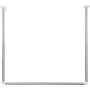 TENDANCE Trostrani držač kupatilske zavese 80x80x80 cm (211499) - slika 1