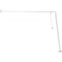 TENDANCE Držač kupatilske zavese sa kablom za plafon 94x80 cm (2106100) - slika 1