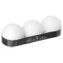 ATMOSPHERA Set mirisnih sveća Rustic Ball White, 88g - slika 2