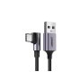UGREEN US284 ugaoni kabl Tip c na USB 1m 3A - slika 1