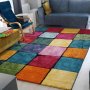 Conceptum Hypnose Tepih (80 x 150) Renkli Kare - slika 1
