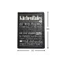 Conceptum Hypnose Tepih (100 x 200) Kitchen Black - slika 4