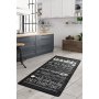 Conceptum Hypnose Tepih (100 x 200) Kitchen Black - slika 1