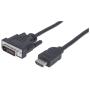 MANHATTAN 372503 HDMI na DVI-D kabl - slika 1