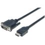 MANHATTAN 372510 HDMI na DVI-D kabl - slika 1