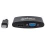 MANHATTAN 152709 Mini DisplayPort - HDMI/VGA 2u1 adapter - slika 4