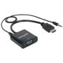 MANHATTAN 151559 HDMI - VGA/3.5mm 2u1 adapter - slika 2