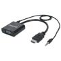 MANHATTAN 151559 HDMI - VGA/3.5mm 2u1 adapter - slika 1