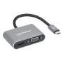 MANHATTAN Docking station 4u1 USB-C - VGA/HDMI/USB 3.0 (130691) - slika 2