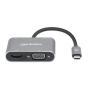 MANHATTAN Docking station 4u1 USB-C - VGA/HDMI/USB 3.0 (130691) - slika 3