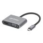 MANHATTAN Docking station 4u1 USB-C - VGA/HDMI/USB 3.0 (130691) - slika 1