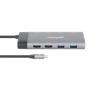 MANHATTAN Docking station 10u1 USB-C - 2xHDMI/5xUSB/LAN/PD 100W (130714) - slika 4