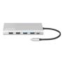MANHATTAN Docking station 12u1 USB-C - 3xHDMI/4xUSB/LAN/CR/PD 100W (130660) - slika 3