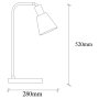 OPVIQ Stona lampa Emek 5086 - slika 4