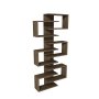 HANAH HOME Polica za knjige Lotus Walnut - slika 1