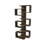 HANAH HOME Polica za knjige Lotus Walnut - slika 5