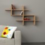 HANAH HOME Polica za knjige Halic Oak - slika 2