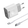 KONFULON C69D+DC15 20W Kućni punjač sa PD USB-C na USB-C kablom - slika 1