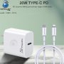 KONFULON C69D+DC13 20W Kućni punjač sa PD USB-C na lightning kablom - slika 2
