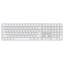 APPLE Magic Keyboard (2024) w Touch ID and Numeric Keypad International English White Keys (mxk73z/a) - slika 1
