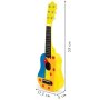 ECO TOYS Drvena gitara za decu sa metalnim §icama cube yellow - slika 4