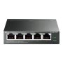 TP LINK TL-SG105PE 5-Port Gigabit Easy Smart PoE Switch sa 4-Port PoE+ - slika 1