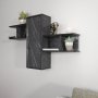 HANAH HOME Zidna polica Olida Bendire Black - slika 4