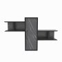 HANAH HOME Zidna polica Olida Bendire Black - slika 1