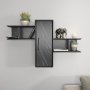 HANAH HOME Zidna polica Olida Bendire Black - slika 2