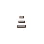 HANAH HOME Zidna polica Buzim Walnut Black - slika 3
