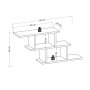 HANAH HOME Zidna polica Funda Oak - slika 5