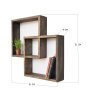 HANAH HOME Zidna polica Raf045 - slika 3