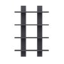 HANAH HOME Zidna polica Laurel Anthracite - slika 1