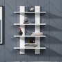 HANAH HOME Zidna polica Laurel White - slika 2