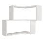 HANAH HOME Zidna polica Bulut White - slika 1