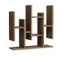 HANAH HOME Zidna polica Flower Walnut - slika 3
