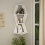 HANAH HOME Zidna polica Sablor Corner White - slika 2