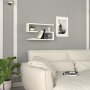 HANAH HOME Zidna polica Jenika White - slika 3