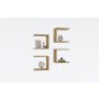 HANAH HOME Zidna polica Base Sapphire Oak - slika 3