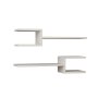 HANAH HOME Zidna polica Fork White - slika 1