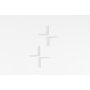 HANAH HOME Zidna polica Face White - slika 1