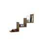 HANAH HOME Zidna polica Mist Walnut - slika 3