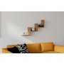 HANAH HOME Zidna polica Mist Walnut - slika 2