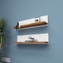 HANAH HOME Zidna polica Shelf White - slika 3