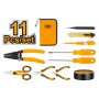 INGCO HKETS0111 SET ALATA 11/1 ELEKTRIČARSKI S.S - slika 1