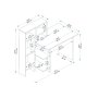 HANAH HOME Radni sto Bugra White Oak - slika 5