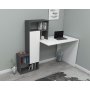 HANAH HOME Radni sto Irmak White Anthracite - slika 4