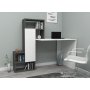 HANAH HOME Radni sto Irmak White Anthracite - slika 2
