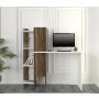 HANAH HOME Radni sto Gina White Walnut - slika 2